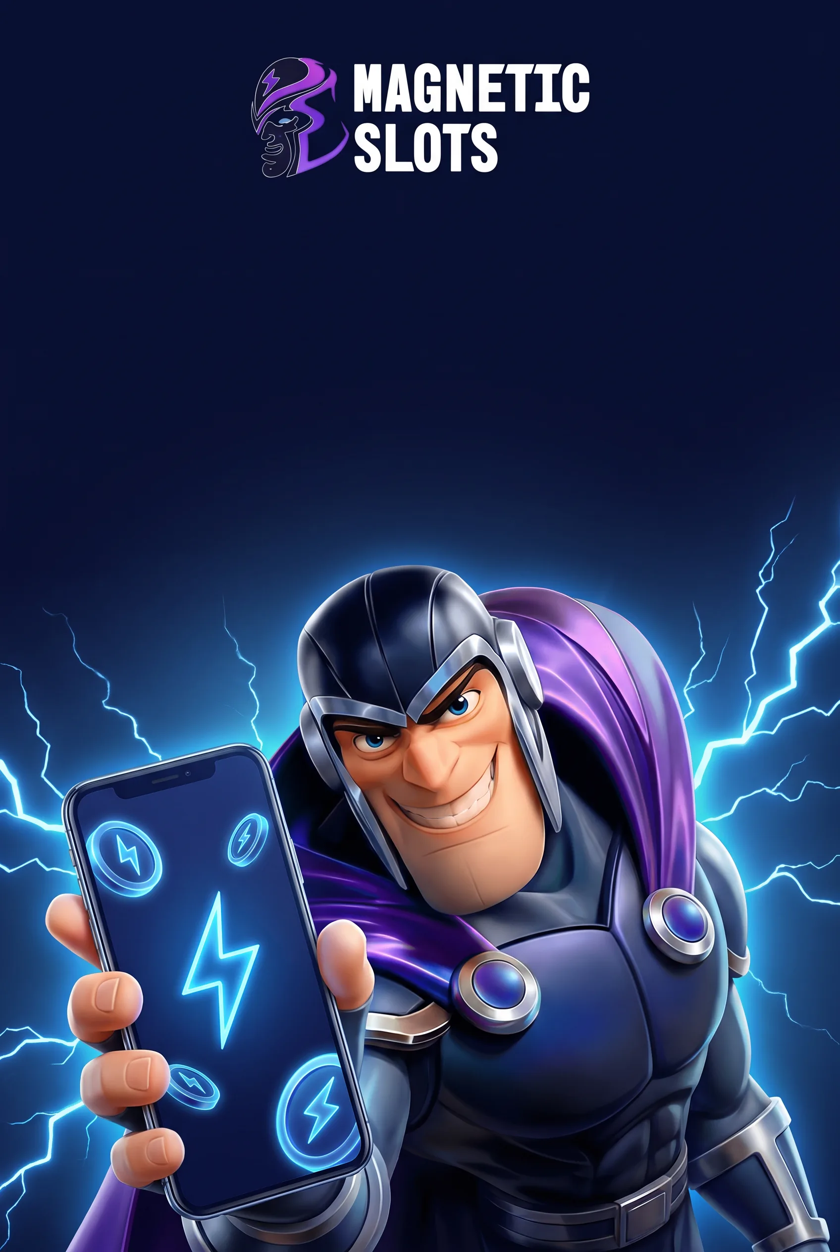 Illustratie bij mobiel spelen bij Magnetic Slots