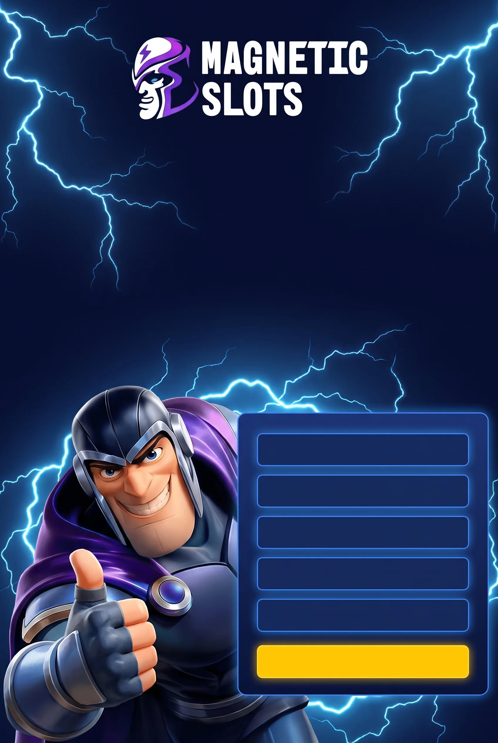 Illustratie bij de registratie van Magnetic Slots